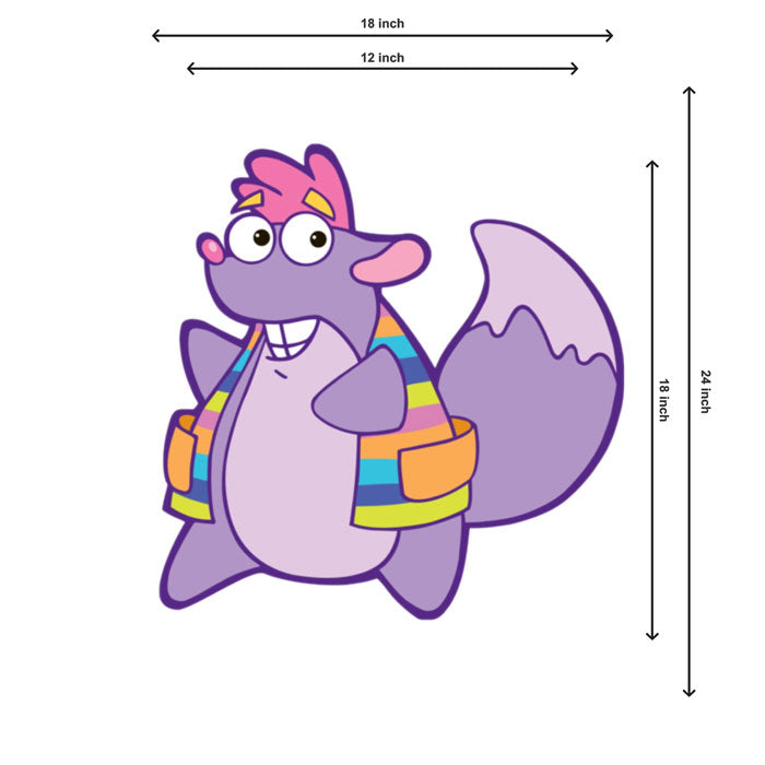 Dora the Explorer Theme Cutout - BP 04