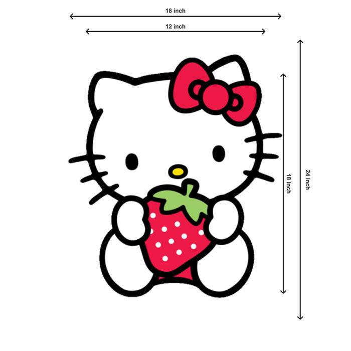 Hello Kitty Theme Cutout - BP 06