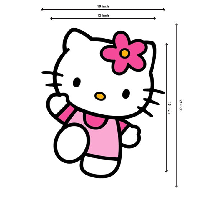 Hello Kitty Theme Cutout - BP 08