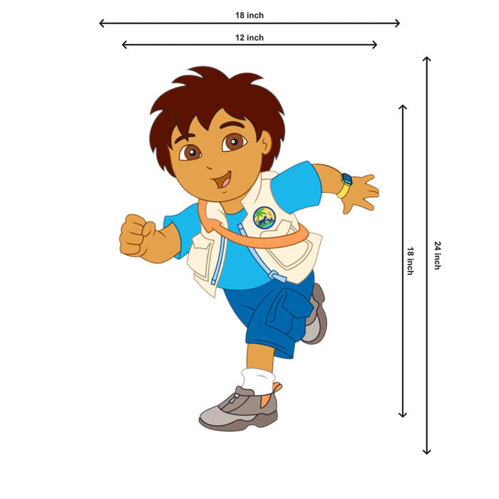 Dora the Explorer Theme Cutout - BP 08