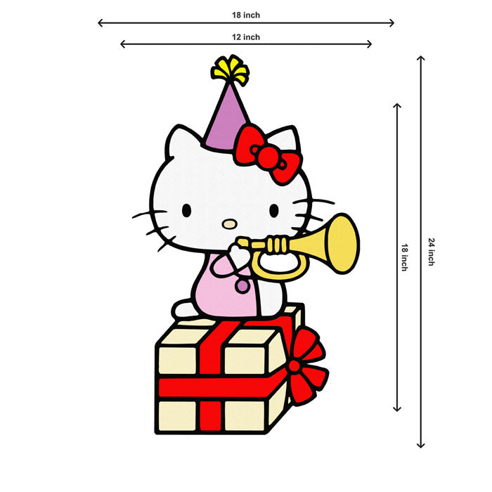 Hello Kitty Theme Cutout - BP 09