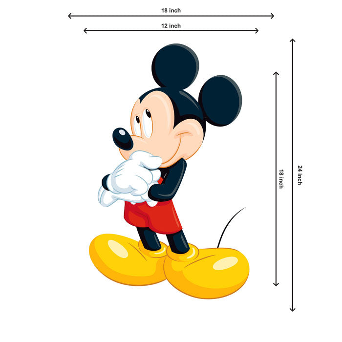 Mickey Mouse Theme Cutout - BP 09