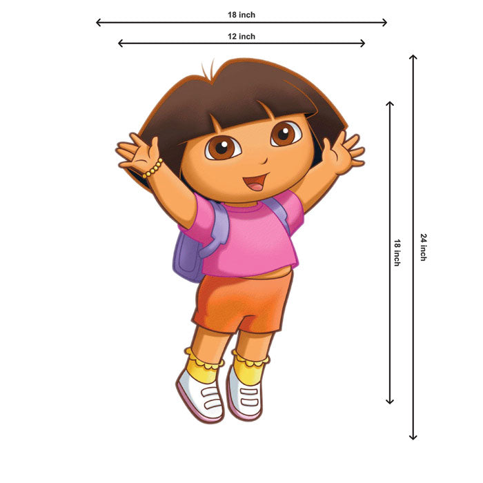 Dora the Explorer Theme Cutout - BP 12