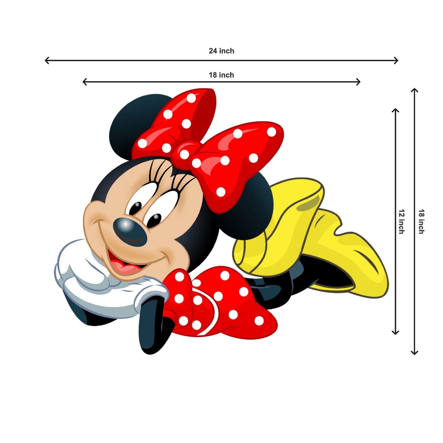 Minnie Mouse Theme Cutout - BP 11