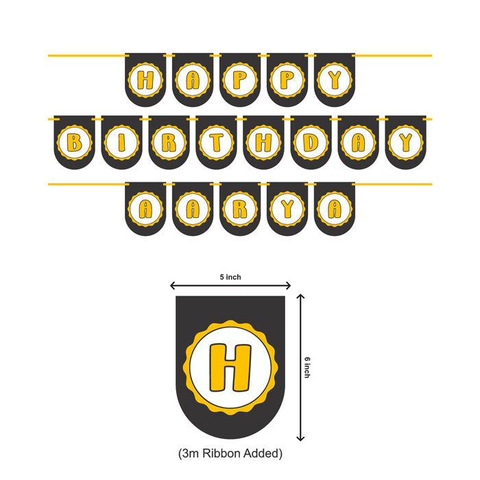 Wheels on the Bus Theme Bunting