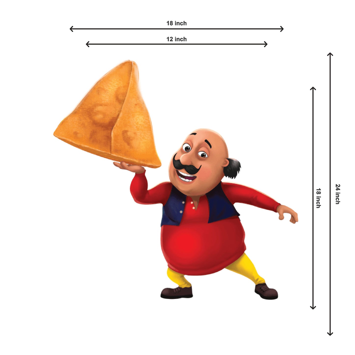 Motu Patlu Theme Cutout - BP 10