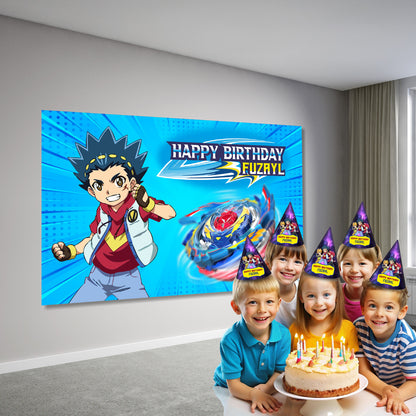 Beyblade Theme Backdrop My Store