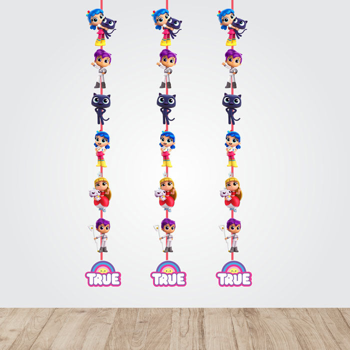 True & the Rainbow Kingdom Theme Danglers