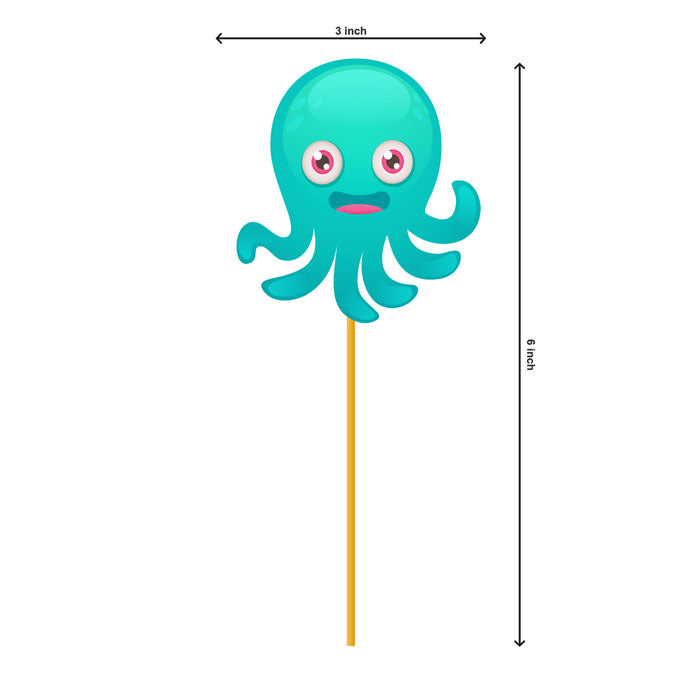 Under the sea Theme Classic Cupcake Topper