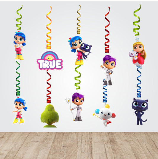 True & the Rainbow Kingdom Theme Swirls