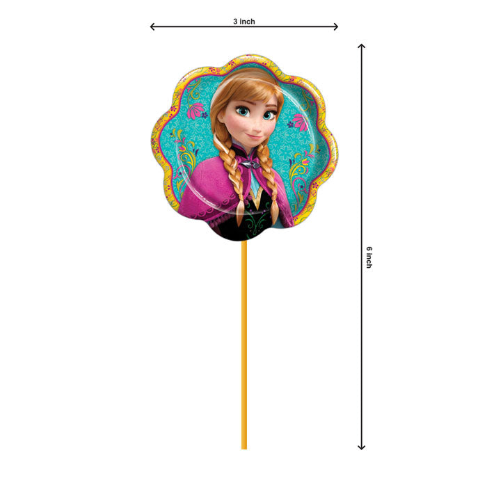 Frozen Theme Character Cupcake Topper
