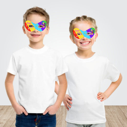 True & the Rainbow Kingdom Theme Customized Eye Mask