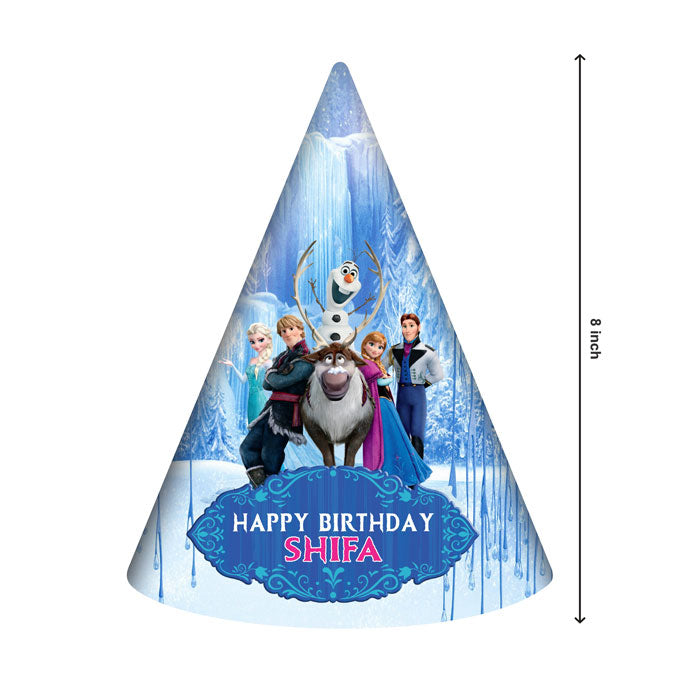 Frozen Theme Personalized Hat