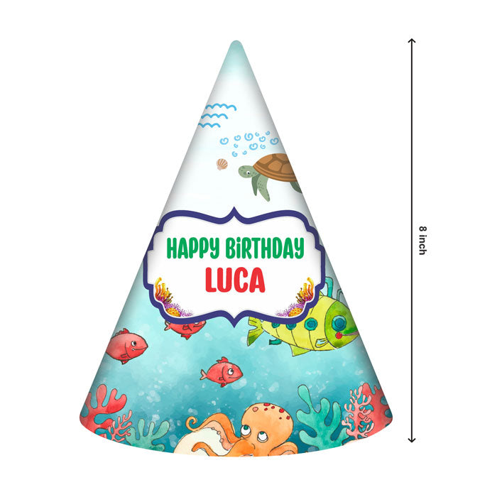 Under the sea Theme Customized Hat