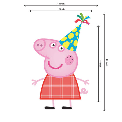 Peppa Pig Girl Theme Cutout - BP 02
