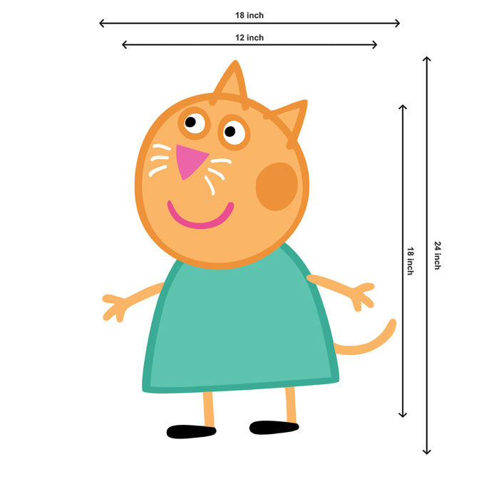 Peppa Pig Girl Theme Cutout - BP 04