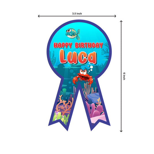 Under the sea Theme Badge