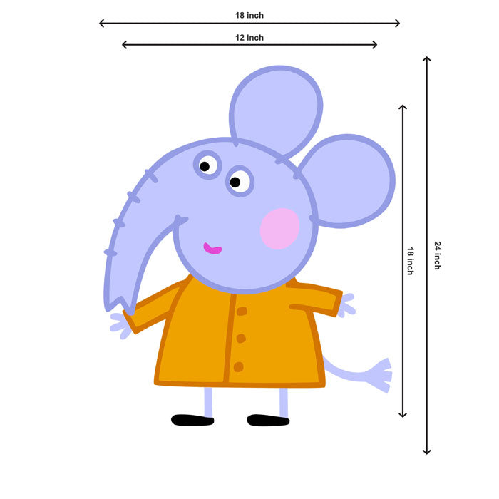 Peppa Pig Girl Theme Cutout - BP 08