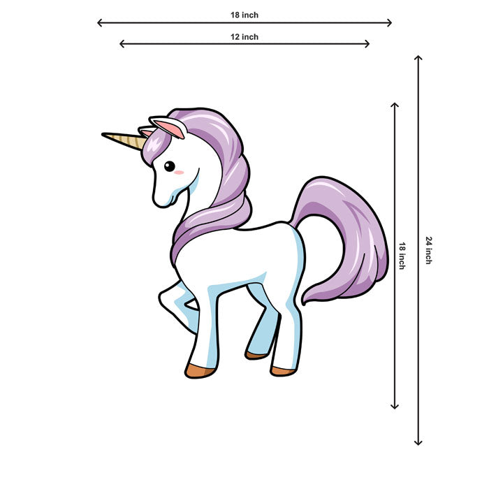 Unicorn  Theme Cutout - BP 04