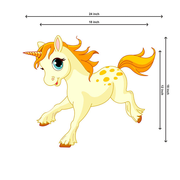 Unicorn  Theme Cutout - BP 13