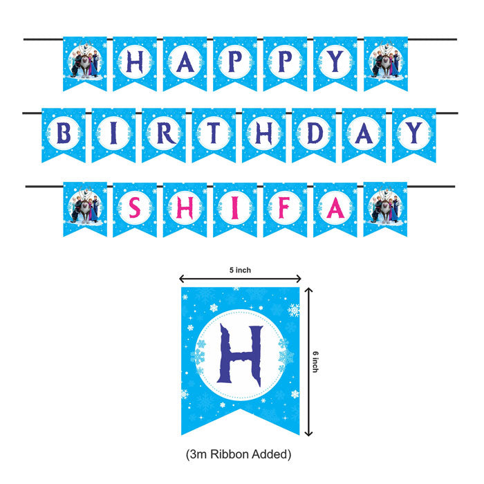 Frozen Theme Bunting