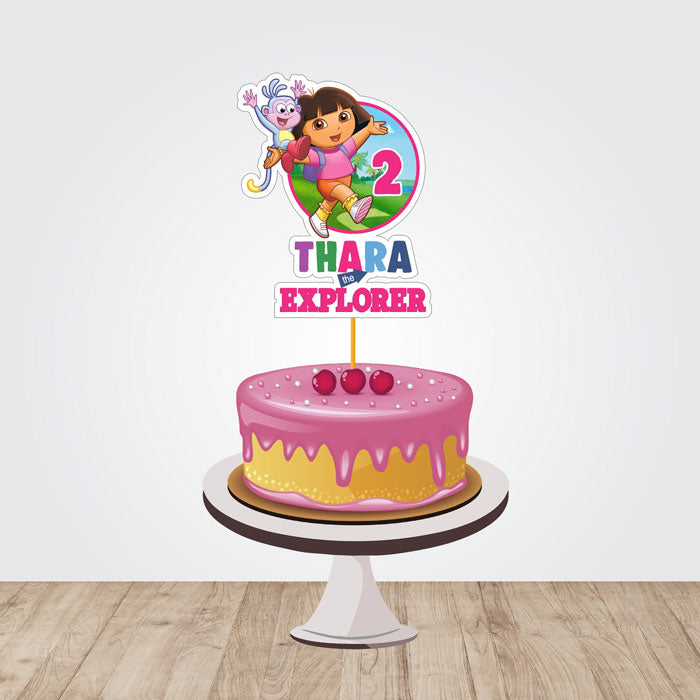 Dora the Explorer Theme Caketopper