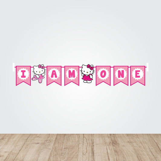 Hello Kitty Theme Age Bunting