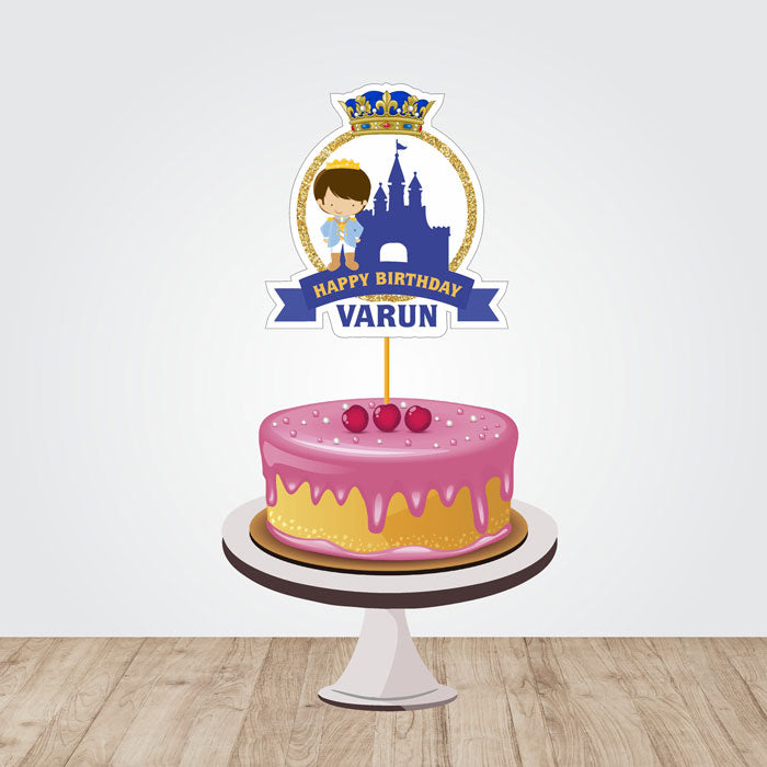 Prince Theme Caketopper