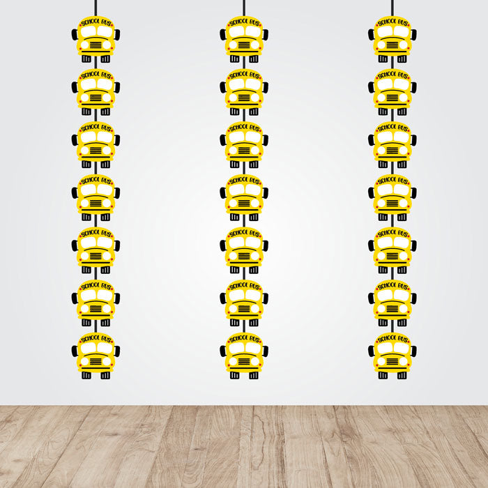 Wheels on the Bus Theme Classic Danglers