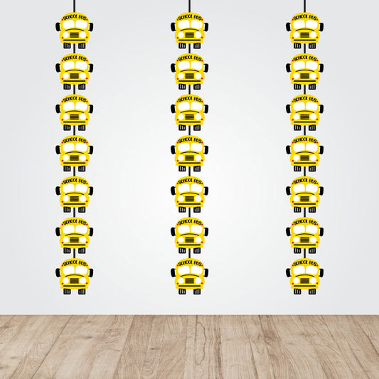 Wheels on the Bus Theme Classic Danglers