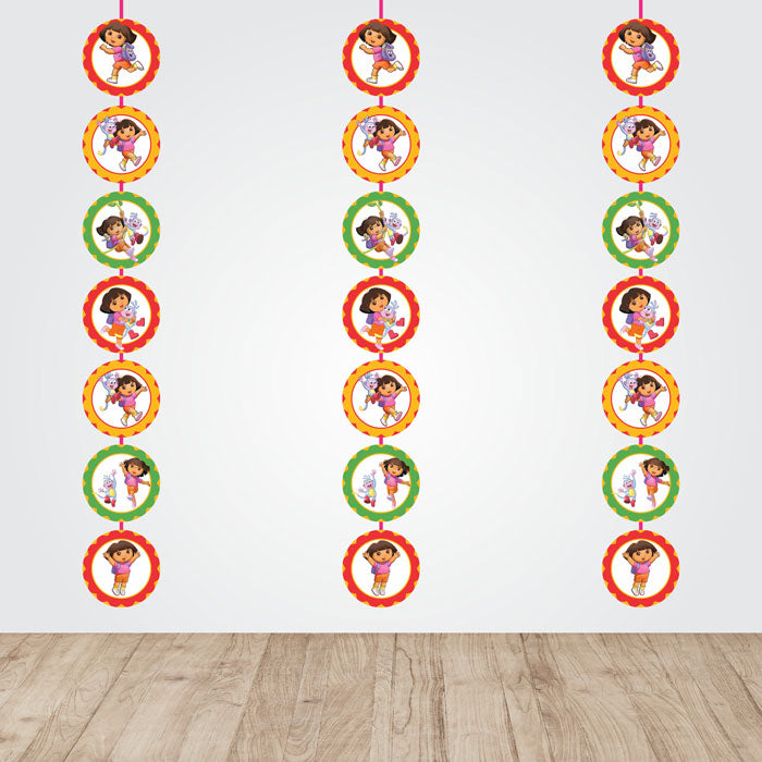Dora the Explorer Theme Round Danglers