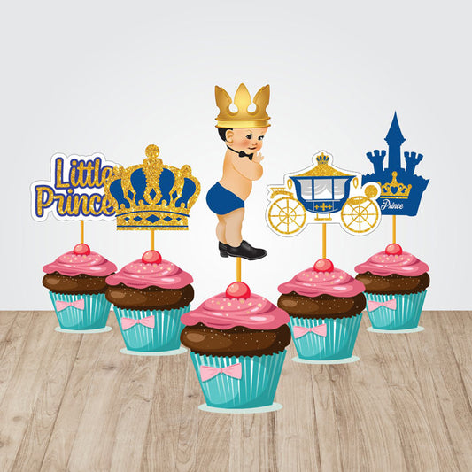 Prince Theme Cupcake Topper