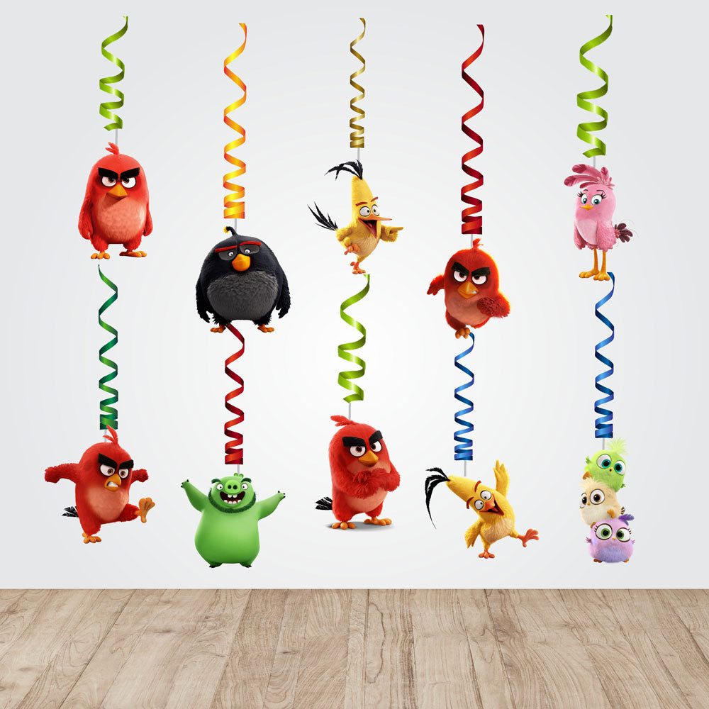 Angry Birds Theme Swirls