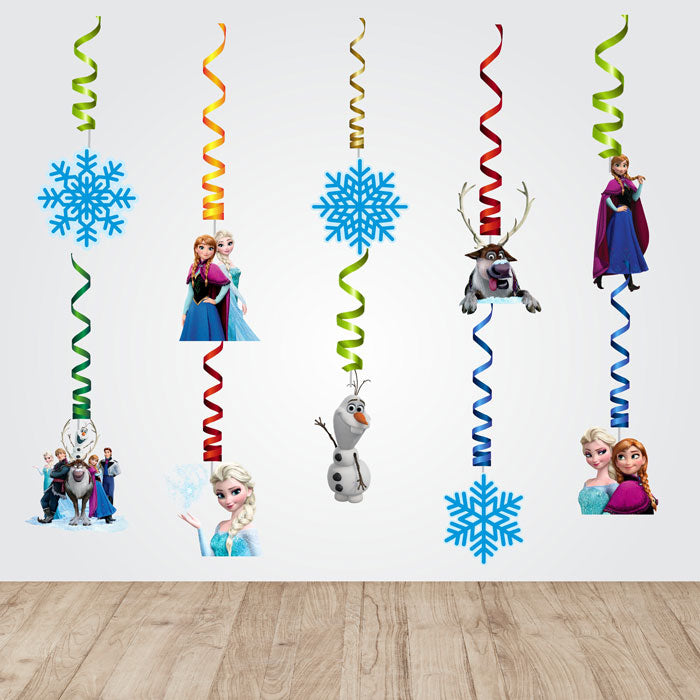 Frozen Theme Classic Swirls