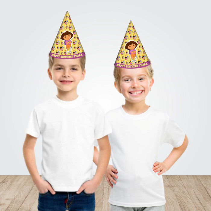 Dora the Explorer Theme Personalized Hat