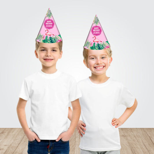 Flamingo Theme Personalized Hat