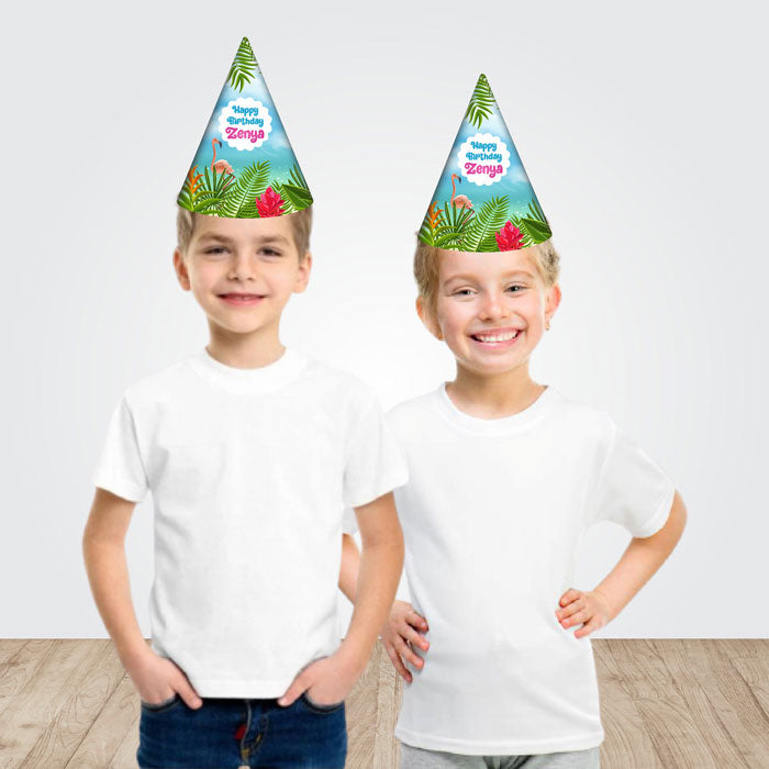 Flamingo Theme Customized Hat