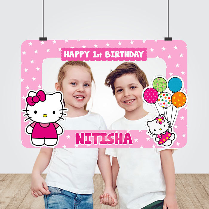 Hello Kitty Theme Personalized Photobooth