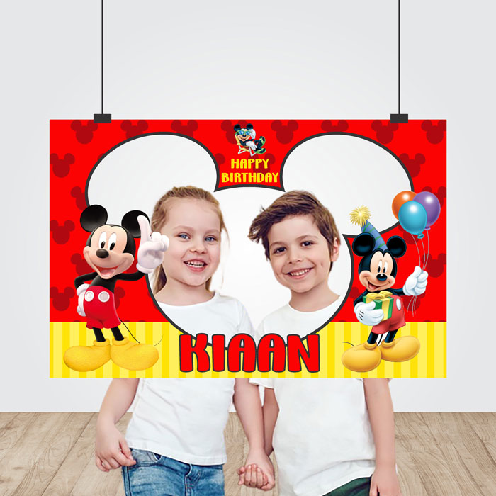 Mickey Mouse Theme Photobooth