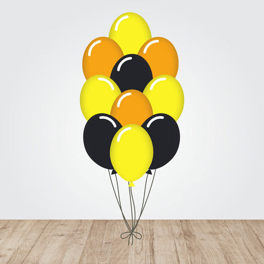 Wheels on the Bus Theme Balloons