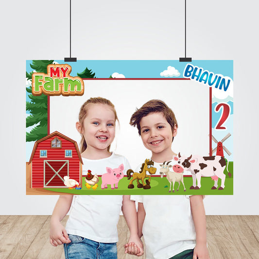 Farm Theme Photobooth