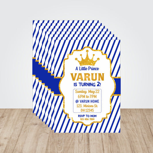Prince Theme Invite