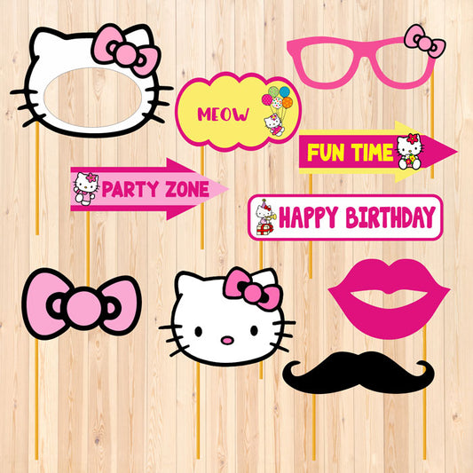 Hello Kitty Theme Props