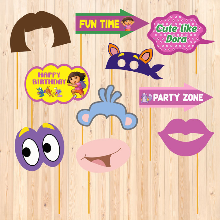 Dora the Explorer Theme Props
