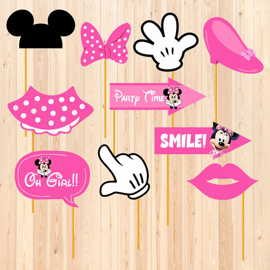 Minnie Mouse Theme Props