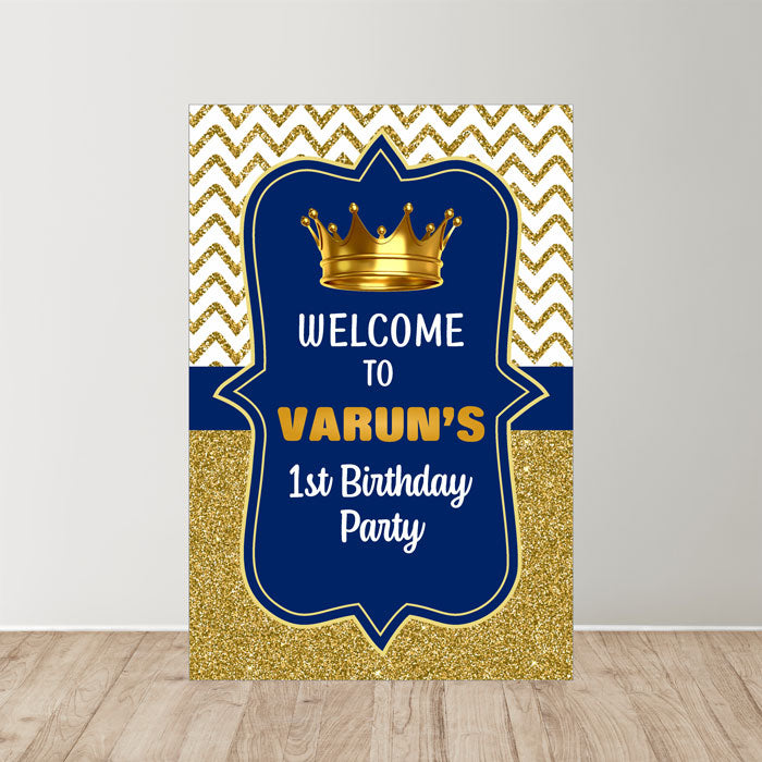 Prince Theme Welcome Board