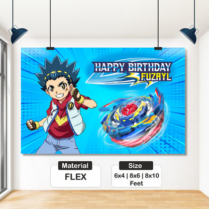 Beyblade Theme Backdrop My Store