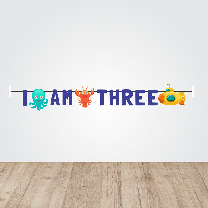 Under the sea Theme Age Bunting