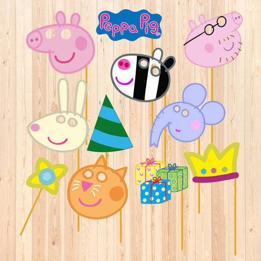 Peppa Pig Girl Theme Props