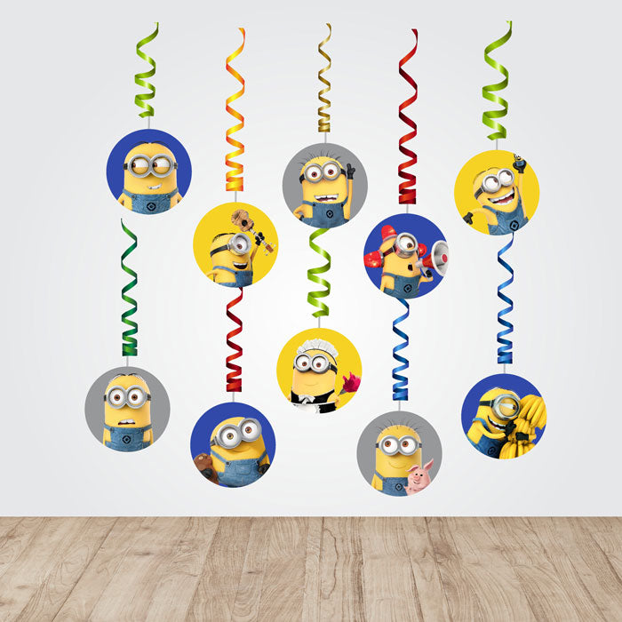 Minions Theme Classic Swirls